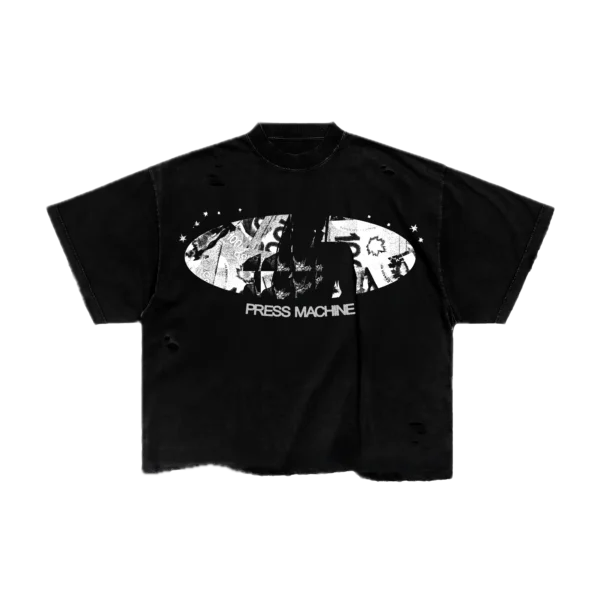 press machine radial t shirt