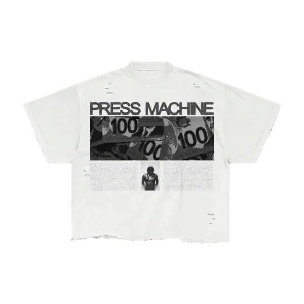 press machine currency t shirt