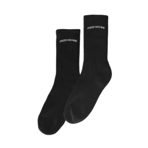 PRESS MACHINE SOCKS : BLACK